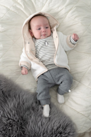 Feetje omkeerbaar teddyjasje met capuchon Penguin Cuddles
