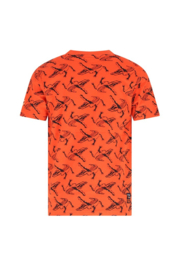 Tygo & Vito t-shirt Thijs mandarin red