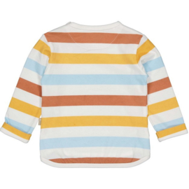 Bess sweater striped amber