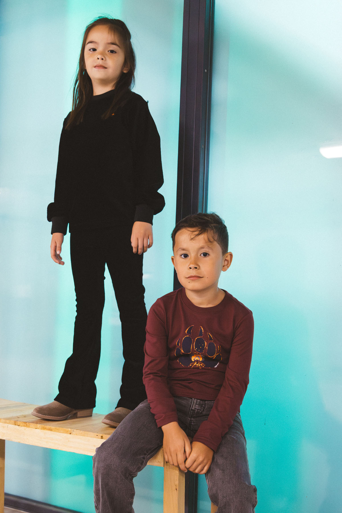 Tygo & Vito longsleeve Max Maroon