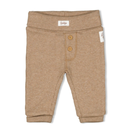 Feetje broek taupe melange Little Forest Friends