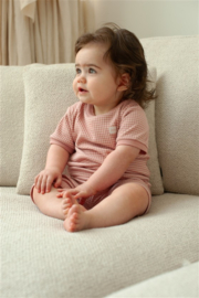Feetje Wafel shortama summer special mauve
