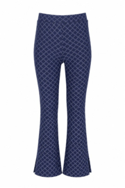 B.nosy girls Priya flared pants smart check