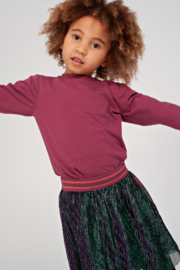 Jubel longsleeve mauve Moon Flowers