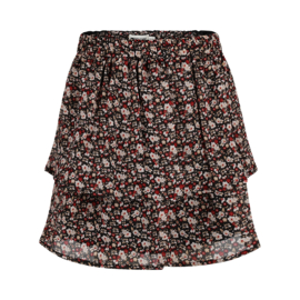 No Way Monday skirt multicolor red
