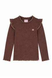 B.nosy girls longsleeve Tonya pott brown