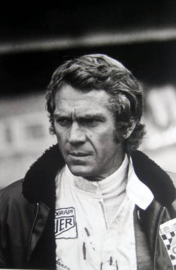 Steve McQueen - Film Le Mans 1971 Driver for Porsche