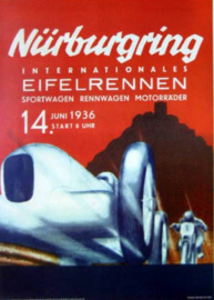 Nürburgring Internationales Eifelrennen Sportwagen/Rennwagen/Motorräder 1936