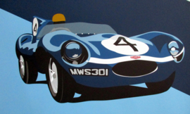 Jaguar D-Type #4 Flockhart/Sanderson - Le Mans 1956