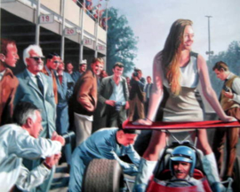 "La Ragazza di Monza" Ferrari 312 #8/Jacky Ickx 1968