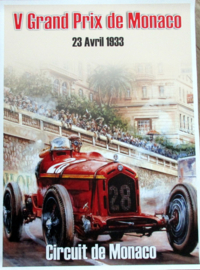 Alfa Romeo Monza #28 Tazio Nuvolari - Monaco Grand Prix 1933