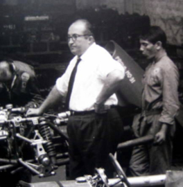 Ferrari 156 Dino F1 (Shark Nose) Carlo Chiti Teamchef France Grand Prix 1961 Reims