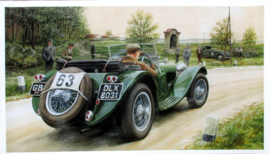 Jaguar SS100 #63 - Jerry Smith - Freiberg/Austria 1936