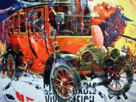 Gone with the wind/ Via Col Vento - Mercedes-Benz Art Print (Mercedes Simplex 1903)