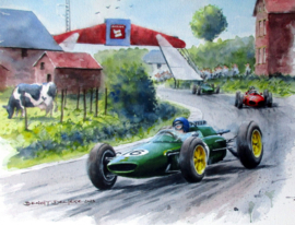 Lotus-Climax 25 #16 Jim Clark - Belgian Grand Prix 1962