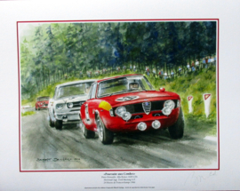 Alfa Romeo 1600 GTA - Pinto/Demoulin - 24 uur Francorchamps 1966