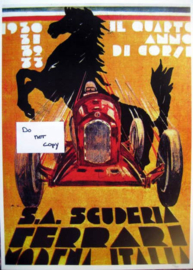 "S.A. Scuderi Ferrari" - Alfa Romeo - Modena Italia 1930