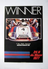 Porsche-Martini 936 #4 Ickx/Barth/Haywood Winners Le Mans 1977