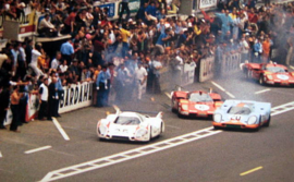 Start Le Mans 1970 - With the Porsche 917 #20 Movie Car Steve McQueen.