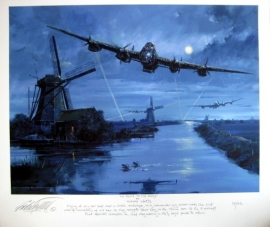 Giclee "En Route to The Dams" Lancaster 617 Sqn - Möhnedam 1943