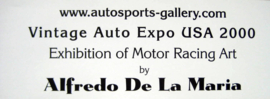 Auto Expo USA 2000 "Triple First - Le Mans 1949" By Alfredo De La Maria