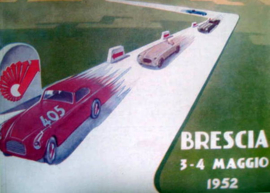 Poster Mille Miglia 1952