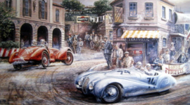 "Mille Miglia 1940" - BMW 328 Spider #74 - Adolf Brudes/Ralph Broese