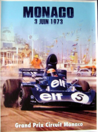 Tyrrell-Ford #5 Jackie Stewart Winner Monaco Grand Prix 1973