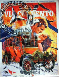 Gone with the wind/ Via Col Vento - Mercedes-Benz Art Print (Mercedes Simplex 1903)