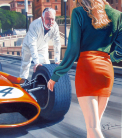 Bruce McLaren - Monaco Grand Prix 1966