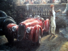 Art Lithograph - "Certain Style" - Alfa Romeo 1935