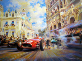 "Dicing at casino square" Monaco Grand Prix 1957