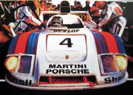 Porsche-Martini 936 #4 Ickx/Barth/Haywood Winners Le Mans 1977