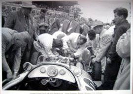 German Grand Prix 1954 Nürburgring - Mercedes-Benz W196 #18 (Fangio Winner) with : A.Neubauer/R.Uhlenhaut/F.Nallinger