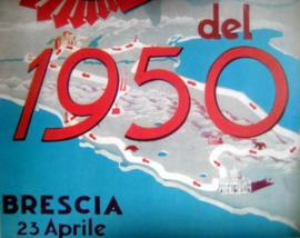 Poster Mille Miglia 1950