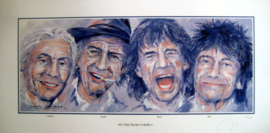 Fine Art Print - The Rolling Stones -  "It,s Only Rocker'n Roller"