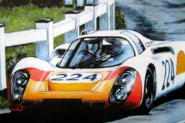 Porsche 907 #224 Elford/Maglioli Winners Targa Florio 1968