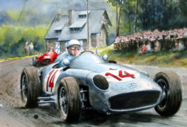 Mercedes-Benz W196 #14 - Juan Manuel Fangio - Belgian Grand Prix 1955