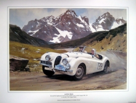 "Alpine Trial" - Jaguar XK120 Alpine Rally 1950