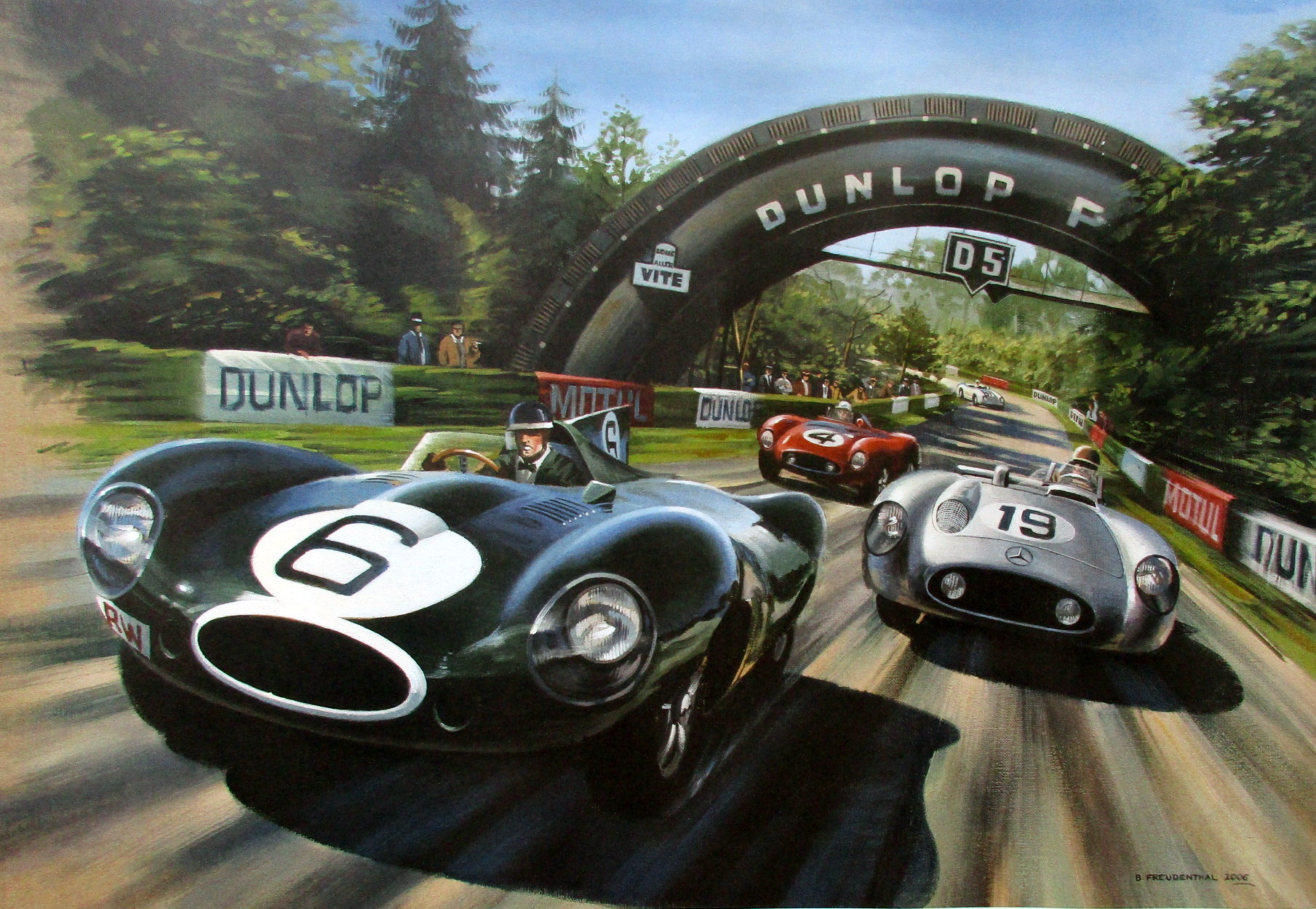 Jaguar/Mercedes-Benz - Hawthorn/Fangio - Le Mans 1955