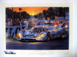 " Darkness Becksons " 12th-13th June Le Mans 1971 - The Record Breaking Porsche 917K