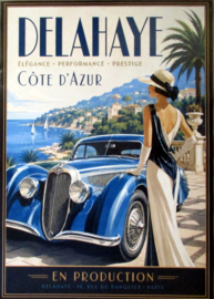 Delahaye Cote d'Azur  Art Deco Style