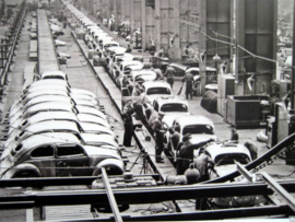 Volkswagen Factory - Wolfsburg Germany - Type 1 Beetle Assembly