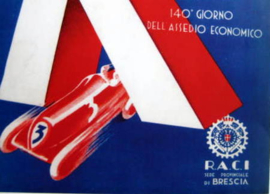 Poster Mille Miglia 1936