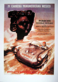 Porsche 550/356 Double (Class 1600) Victory Carrera Panamericana Mexico 1953