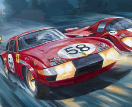 "Ferrari 365 Daytona, le Mans 1971"