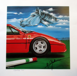Enzo Ferrari "F40" By Henk Stadman
