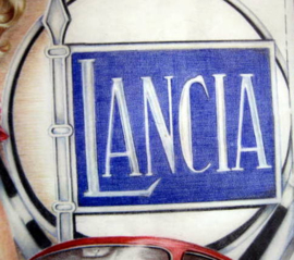 Lancia Aurelia - Art Print