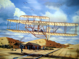 Kitty Hawk, December 17, 1903 - The Wright Brothers - (Great Moments in Aviation)