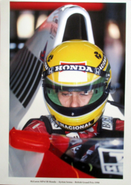 McLaren MP4/5B Honda -  Ayron Senna - Britse Grand Prix 1990